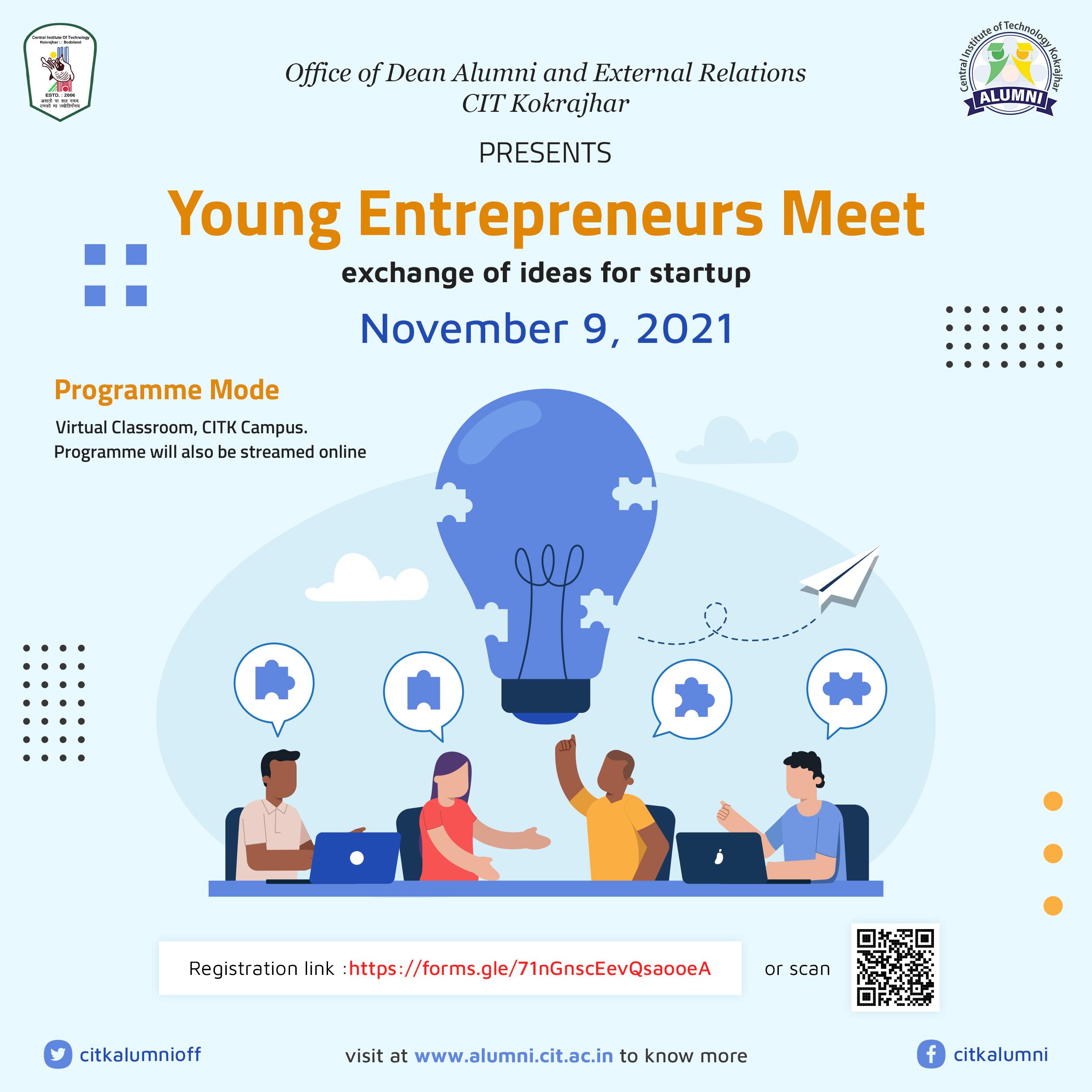 Young Entrepreneurs Meet: Exchange of Ideas for Startups